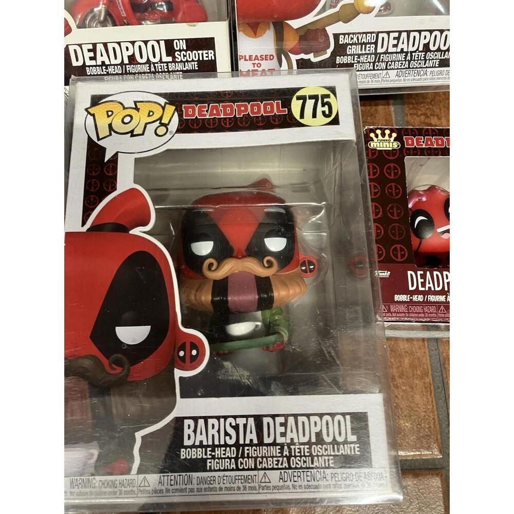 Lot Of Deadpool Funko Pop 9 Figures In All - Picture 7 of 8